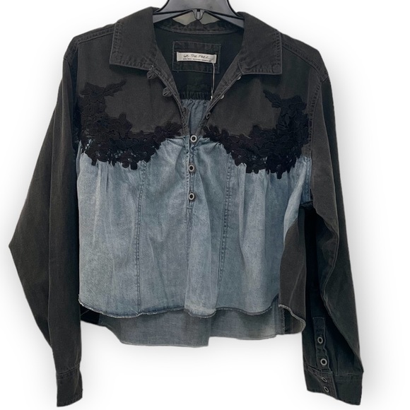 Free People We the Free Sz XS Denim - Picture 1 of 16
